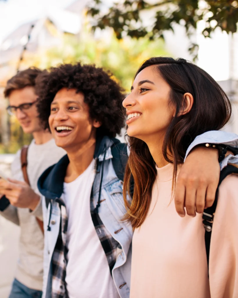 Lycéens motivés et confiants après un accompagnement Parcoursup personnalisé